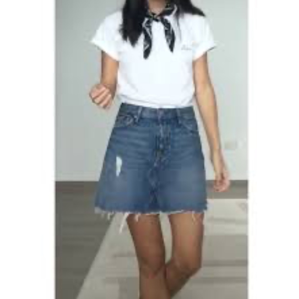 GRLFRND DENIM SKIRT